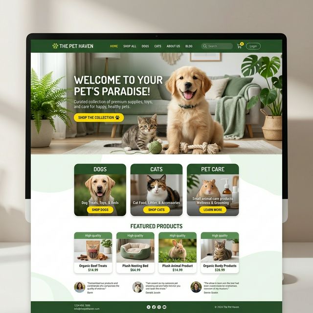 Pet Shop e Veterinária